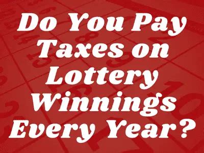 lottery taxes you will pay if win.